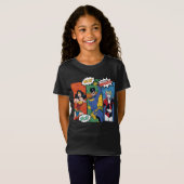 Wonder Woman, Batgirl & Harley Quinn Holiday T-Shirt (Vorne ganz)