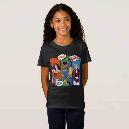 Wonder Woman, Batgirl & Harley Quinn Holiday T-Shirt (Vorne ganz)
