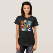 Wonder Woman, Batgirl & Harley Quinn Holiday T-Shirt (Vorne ganz)