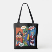 Wonder Woman, Batgirl & Harley Quinn Holiday Tasche (Rückseite)