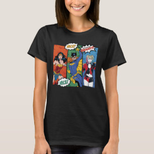 Wonder Woman, Batgirl und Harley Quinn Holiday T-Shirt
