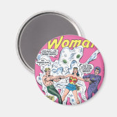 Wonder Woman Battle Prize Magnet (Vorderseite/Rückseite)
