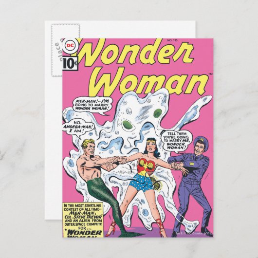 Wonder Woman Battle Prize Postkarte (Vorne/Hinten)