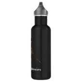 Wonder Woman Battle-Ready Comic Kunst Trinkflasche (Rechts)