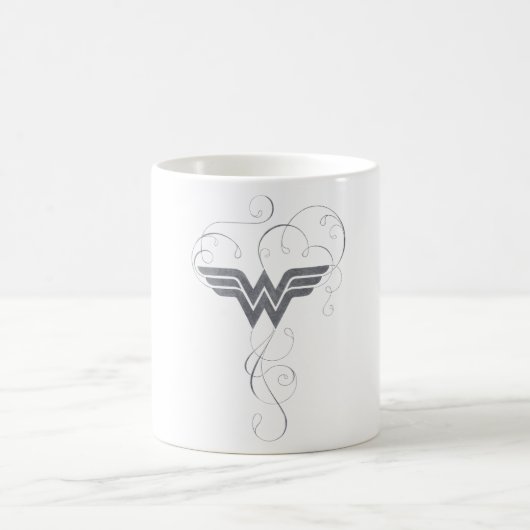 Wonder Woman | Beauty Bliss Logo Kaffeetasse (Mittel)