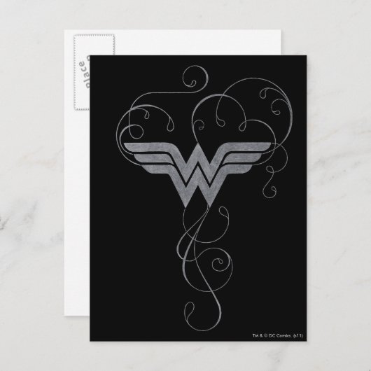 Wonder Woman | Beauty Bliss Logo Postkarte (Vorne/Hinten)