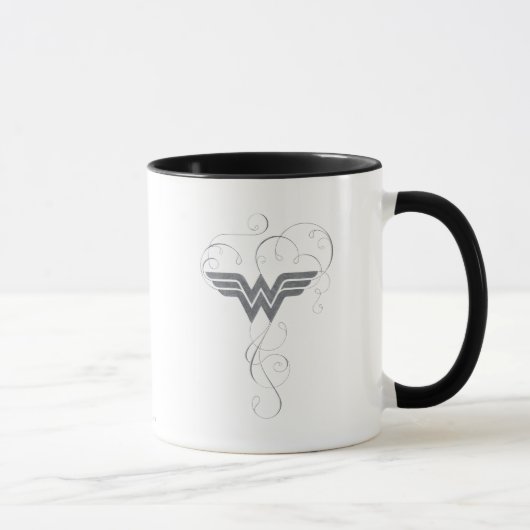 Wonder Woman | Beauty Bliss Logo Tasse (Rechts)