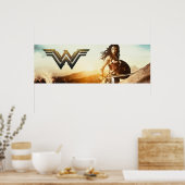 Wonder Woman bei Sunset Poster (Küche)