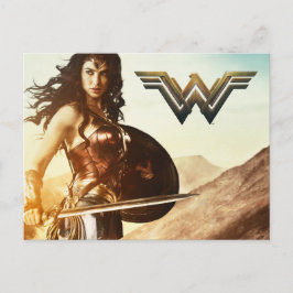 Wonder Woman bei Sunset Postkarte