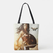 Wonder Woman bei Sunset Tasche (Rückseite)