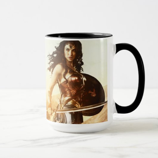 Wonder Woman bei Sunset Tasse (Rechts)