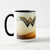 Wonder Woman bei Sunset Tasse (Links)