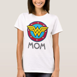 Wonder Woman Benutzerdefiniertes Circle & Stars T-Shirt