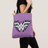Wonder Woman Black Lace Logo Tasche (Von Nahem)