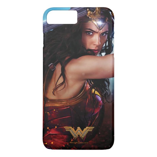Wonder Woman blockiert mit Schwert Case-Mate iPhone Hülle (Rückseite)