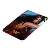Wonder Woman blockiert mit Schwert Magnet (Linke Seite)
