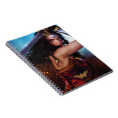 Wonder Woman blockiert mit Schwert Notizblock (Rechte Seite)
