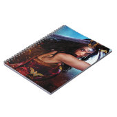 Wonder Woman blockiert mit Schwert Notizblock (Linke Seite)