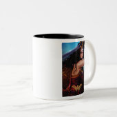 Wonder Woman blockiert mit Schwert Zweifarbige Tasse (VorderseiteRechts)