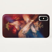 Wonder Woman Blockierung mit Armbändern Case-Mate iPhone Hülle (Rückseite (Horizontal))