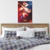 Wonder Woman Blockierung mit Armbändern Leinwanddruck (Insitu (Schlafzimmer))