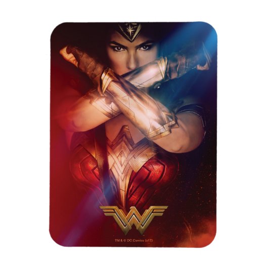 Wonder Woman Blockierung mit Armbändern Magnet (Vertikal)