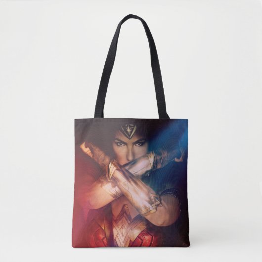 Wonder Woman Blockierung mit Armbändern Tasche (Vorderseite)