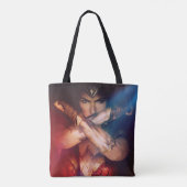 Wonder Woman Blockierung mit Armbändern Tasche (Rückseite)