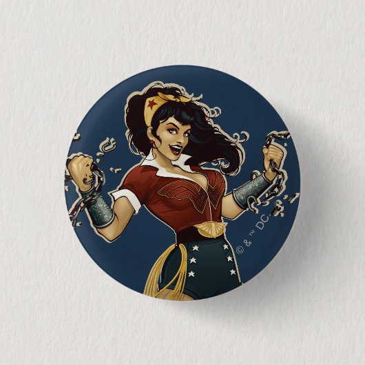 Wonder Woman Bombshell Button (Vorderseite)