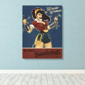 Wonder Woman Bombshell Leinwanddruck (Insitu (Holzboden))