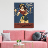 Wonder Woman Bombshell Leinwanddruck (Insitu (Wohnzimmer))