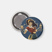 Wonder Woman Bombshell Magnet (Vorderseite/Rückseite)