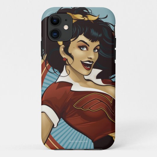 Wonder Woman Bombshell Name Graphic Case-Mate iPhone Hülle (Rückseite)