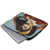 Wonder Woman Bombshell Name Graphic Laptopschutzhülle (Vorne Knopf)