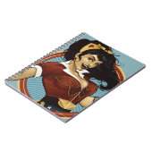 Wonder Woman Bombshell Name Graphic Notizblock (Linke Seite)