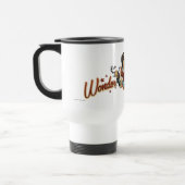 Wonder Woman Bombshell Name Graphic Reisebecher (Links)