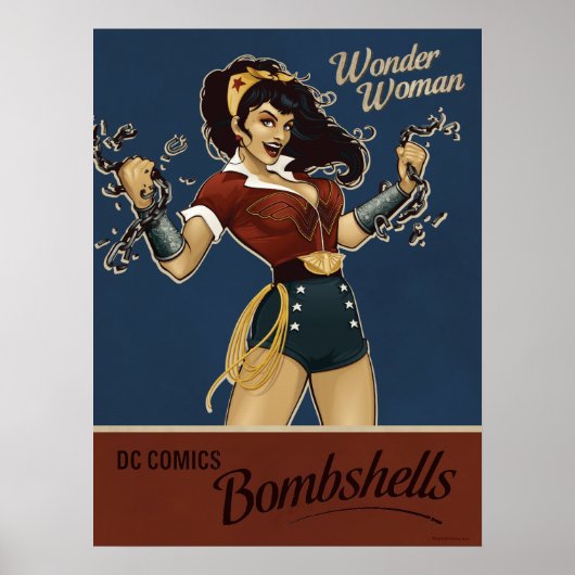Wonder Woman Bombshell Poster (Vorne)