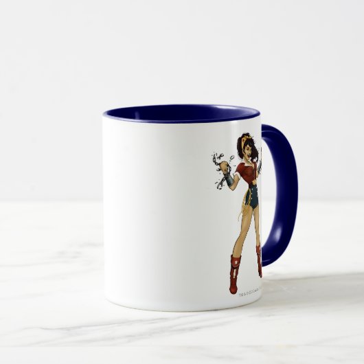 Wonder Woman Bombshell Tasse (VorderseiteRechts)