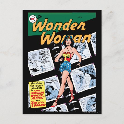 Wonder Woman Box of 3 Dooms Postkarte (Vorderseite)