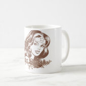 Wonder Woman Brown Kaffeetasse (VorderseiteRechts)