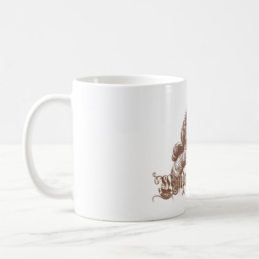 Wonder Woman Brown Kaffeetasse (Links)