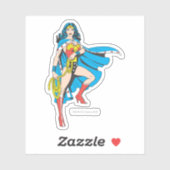Wonder Woman Cape Aufkleber (Blatt)