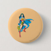 Wonder Woman Cape Button (Vorderseite)