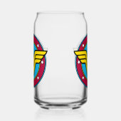 Wonder Woman | Circle & Stars Logo Dosenglas (Links)