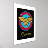 Wonder Woman | Circle & Stars Logo Foliendrucke (Ablage )