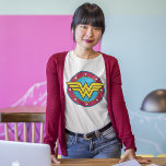 Wonder Woman | Circle & Stars Logo T-Shirt<br><div class="desc">Wonder Woman Logos</div>