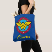 Wonder Woman | Circle & Stars Logo Tasche (Von Nahem)