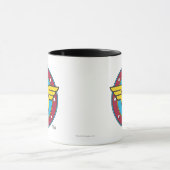 Wonder Woman | Circle & Stars Logo Tasse (Zentrum)