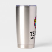 Wonder Woman | Circle & Stars Logo Thermobecher (Vorderseite)