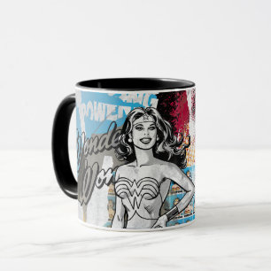 Wonder Woman Collage 2 Tasse